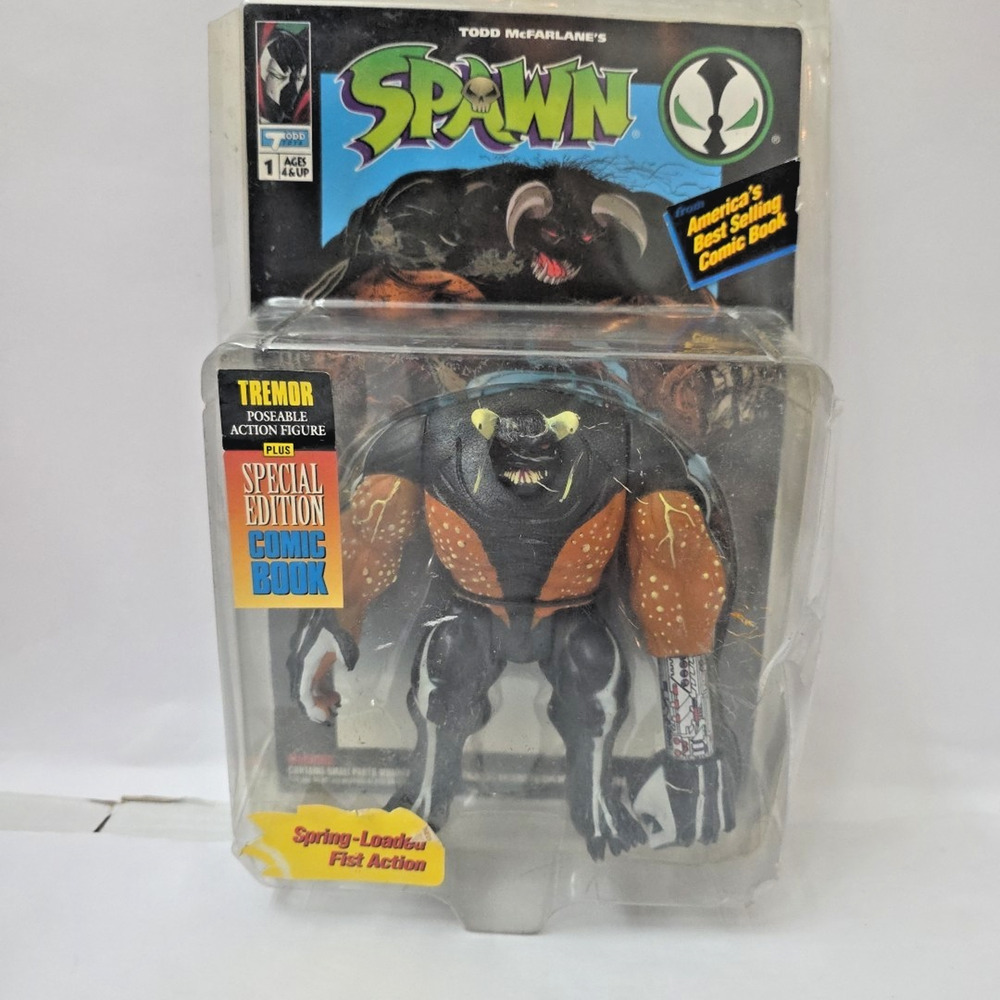 Spawn Tremor Ultra Action Figure 1994 Todd McFarlane Toys Comic Book Read